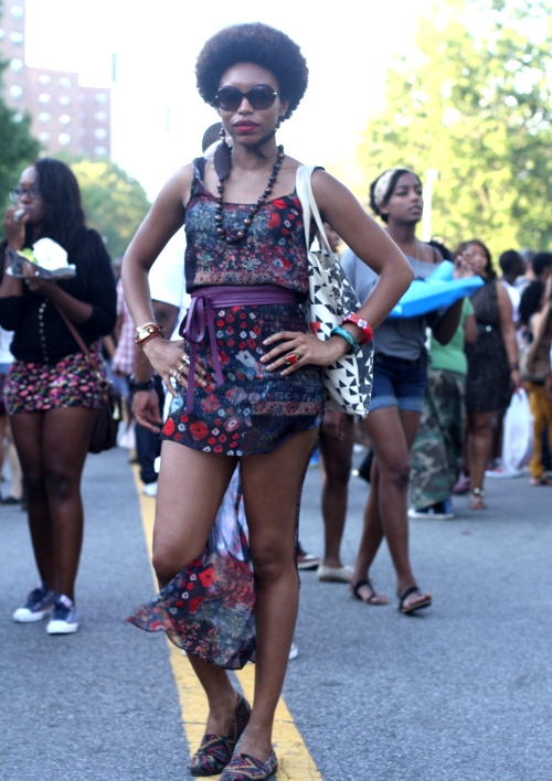 Afropunk fest street style, black streetstyle, african-american street style, black alternative fashion