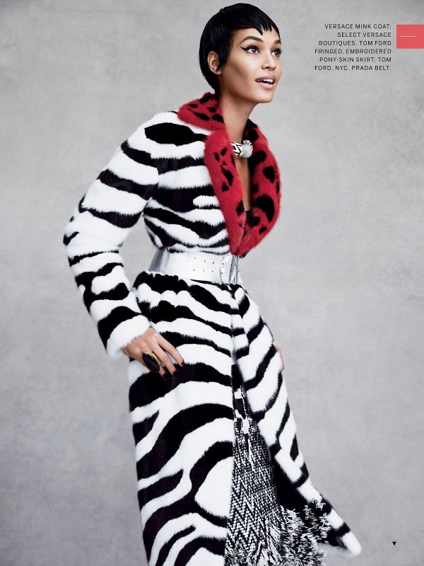 Joan Smalls, Patric Demarchelier, Vogue September 2013