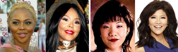 Lil Kim Before and After, Julie Chen Before and After