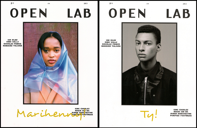 Open Lab Magazine, Ty Ogunkoya, Marihenny Pasible, Black Fashion Models