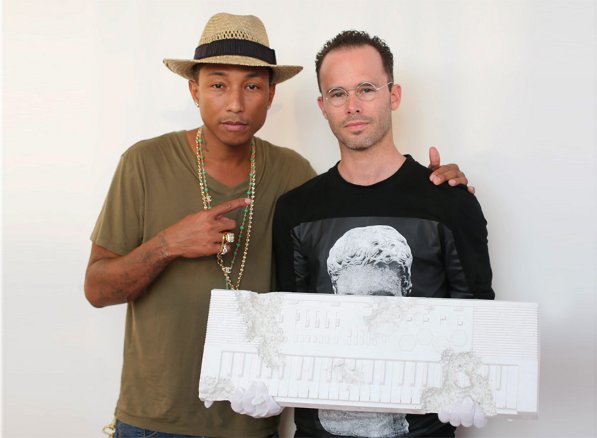 Daniel Arsham, Pharrell Williams, Art, Keyboards