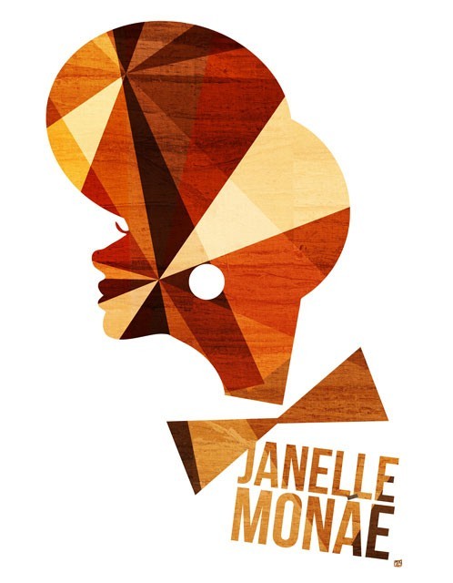 Janelle Monae Art