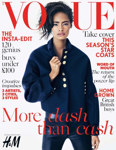 Malaika Firth, Vogue UK, Vogue, British Vogue, Black Fashion Models, African American Fashion Models