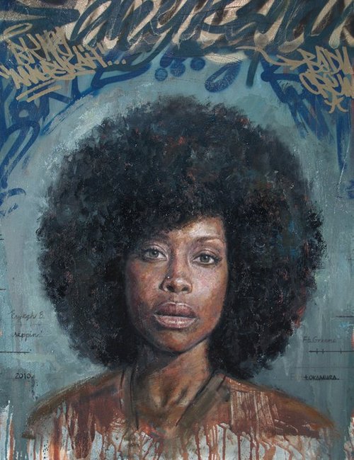 Tim Okamura, Contemporary Artists, Black Women Paintings