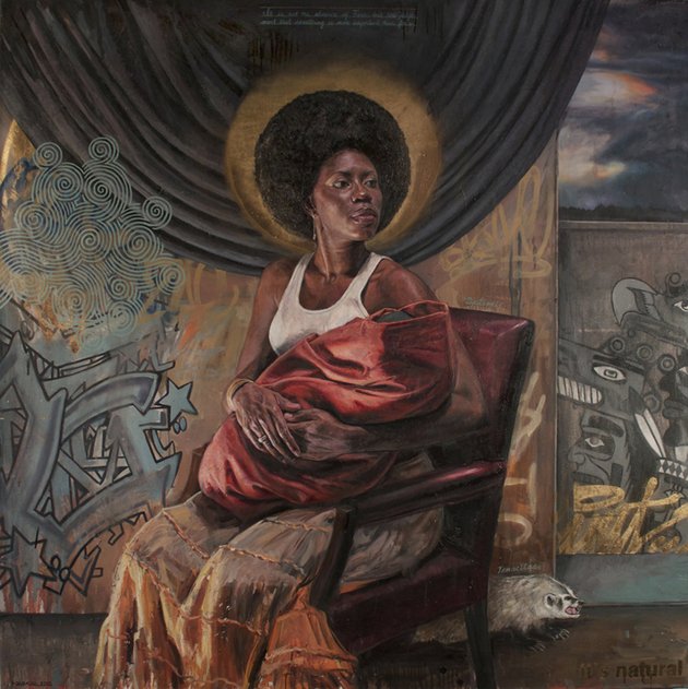 Tim Okamura, Contemporary Artists, Black Women Paintings