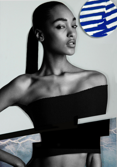 Jourdan Dunn, I-D Magazine, Quentin Jones, Black Fashion Models