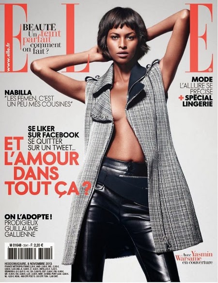 Yasmin Warsame, Black Fashion Models, Elle France, Takay
