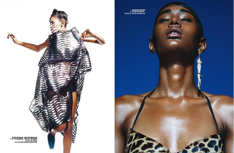10 Magazine, Eric Nehr, Black Fashion Models
