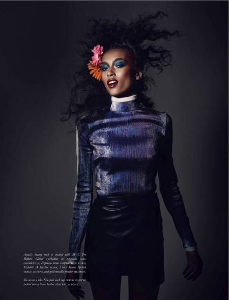 Anais Mali, Purple Fashion, Theo Wenner
