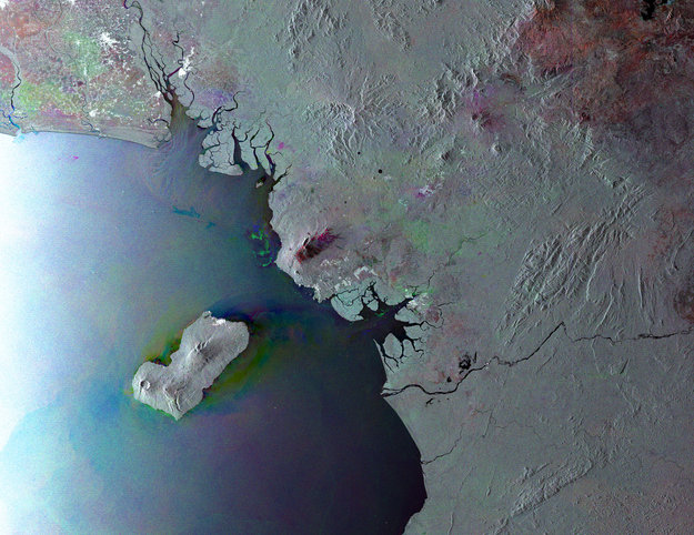 Images of Guinea From Space, Images of Africa From Space, European Space Agency