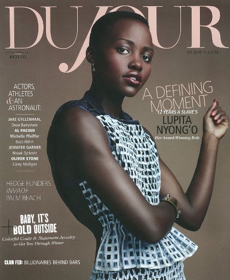 Lupita Nyong'o, Black Actresses, Black Fashion Models, DuJour Magazine Steven Pan
