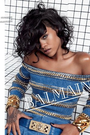 Rihanna, Balmain Spring 2014, Inez van Lamsweerde and Vinoodh Matadin