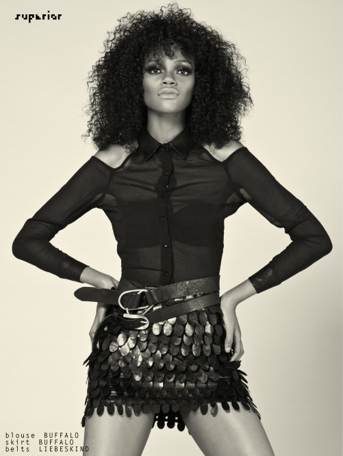 Latonya, Black Fashion Models, Superior Magazine, Irem Harnak