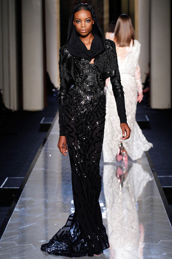 Atelier Versace, Black Fashion Models