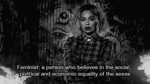 Beyonce Feminism Gif