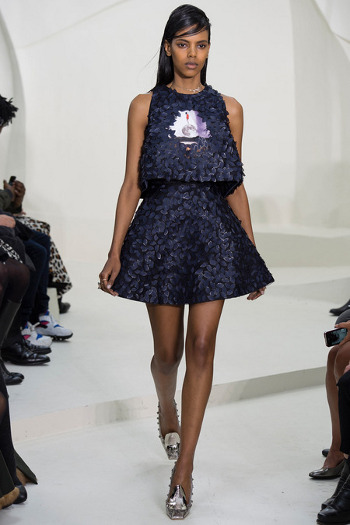 Christian Dior Haute Couture Spring 2014, Black Fashion Models