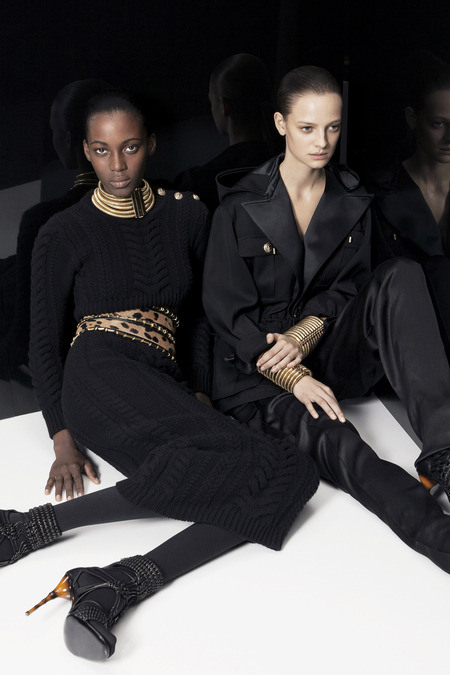 Kai Newman, Black Fashion Models, Jamaican Fashion Models, Balmain Pre-Fall 2014