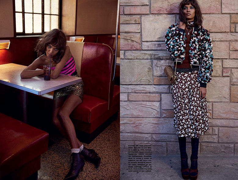 Liya Kebede, Black Fashion Models, Vogue Italia, Yelena Yemchuk