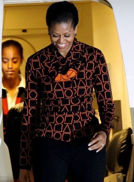 Michelle Obama Duro Olowu