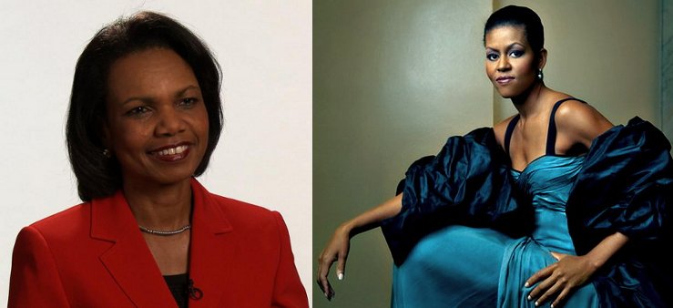 Condoleezza Rice, Michelle Obama