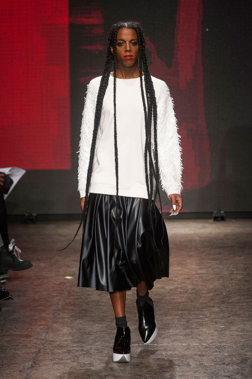 Juliana Huxtable, DKNY Fall 2014