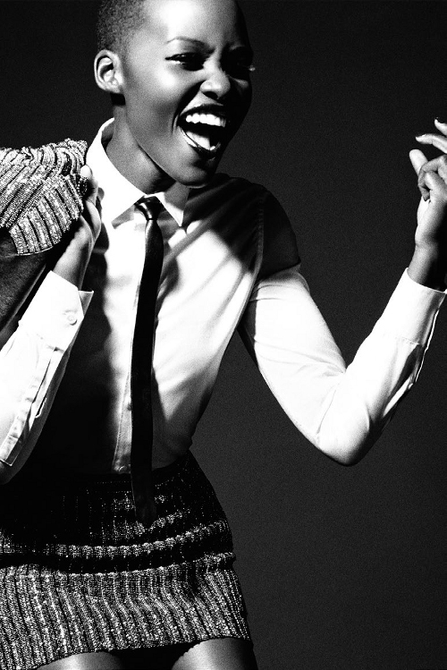 Lupita Nyong'o, Vogue Italia, Black Fashion Models, Black Celebrities, 12 years a slave
