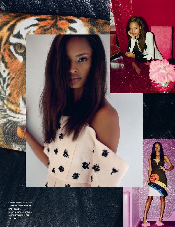 Malaika Firth, Black Fashion Models, i-D Magazine
