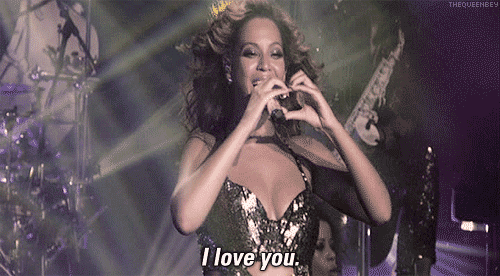 Beyonce, Love, Valentine's Day