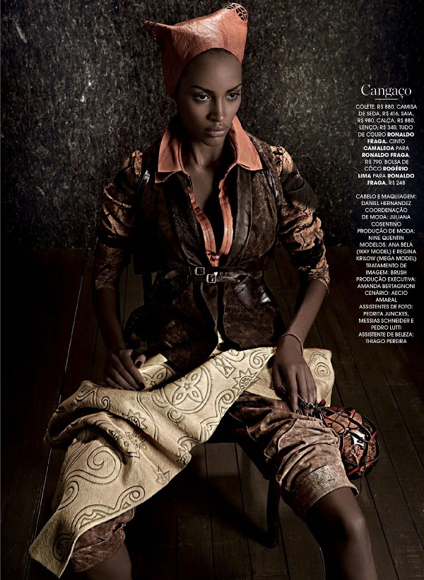 Ana Bela Santos Marie Claire Brazil, Black Fashion Models