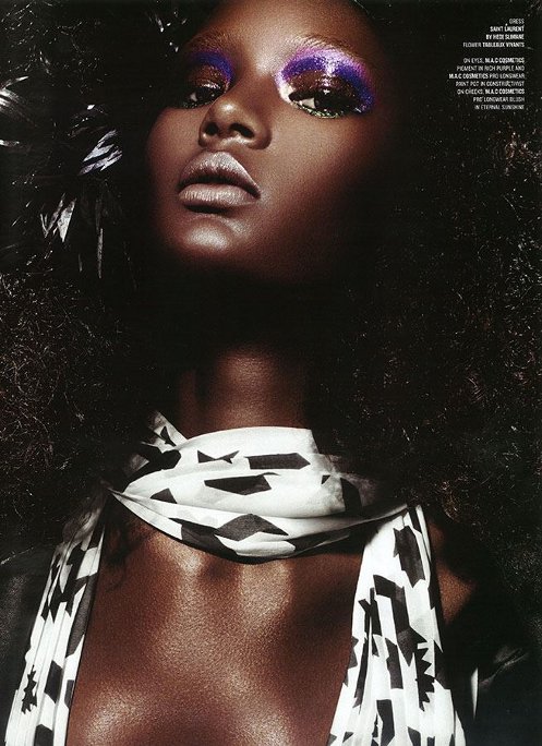 Ysaunny Brito, V Magazine, Daniel Sannwald, Black Fashion Models