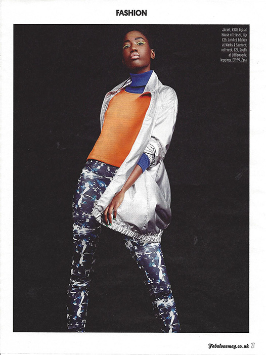 Lily Fofana, Black Fashion Models, Jamie Gray Fabulous Mag