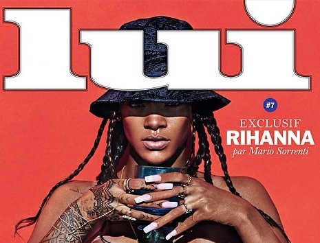 Rihanna Topless Lui Magazine