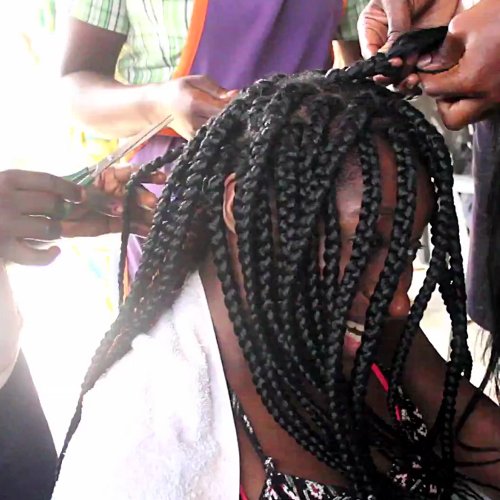 SlamPow Productions Ghana, African Hair Braidind