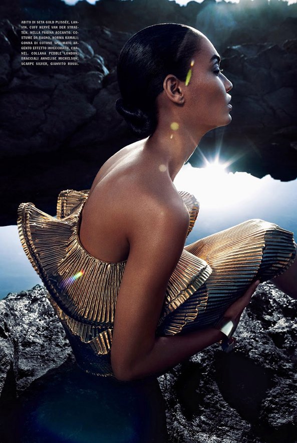 Joan Smalls, Black Fashion Models, Solve Sundsbo, Vogue Italia