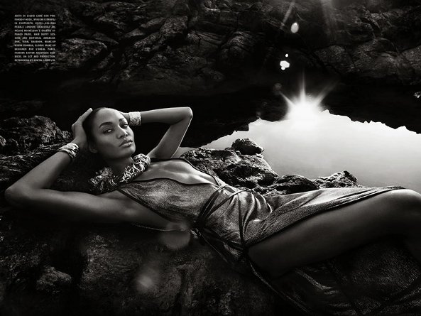 Joan Smalls, Black Fashion Models, Solve Sundsbo, Vogue Italia