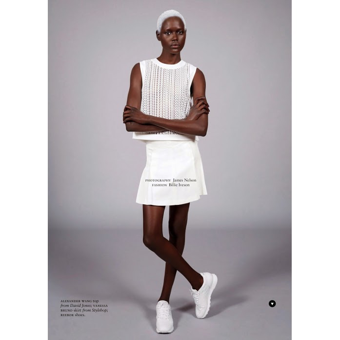Ajak Deng, Black Fashion Models, Black Fashion, Russh Magazine, James Nelson