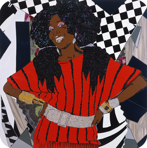 Mickalene Thomas, Black Woman Contemporary Artists
