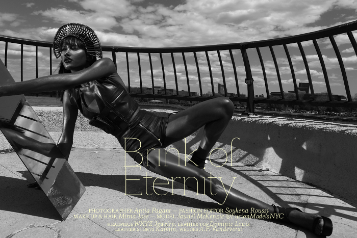 Jaunel McKenzie, Black Fashion Models, GODS Magazine