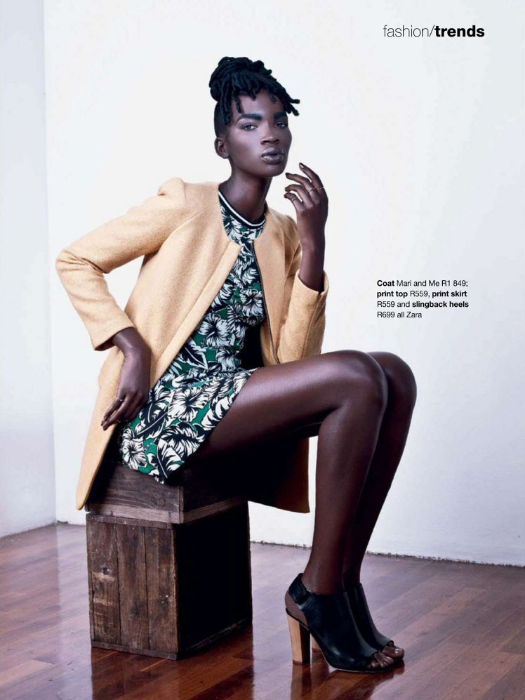 Aamito Lagum Stacie, Marie Claire South Africa, Marguerite Oelofse