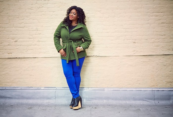Fashion To Figure Plus Size Denim, Black Women Fashion Bloggers