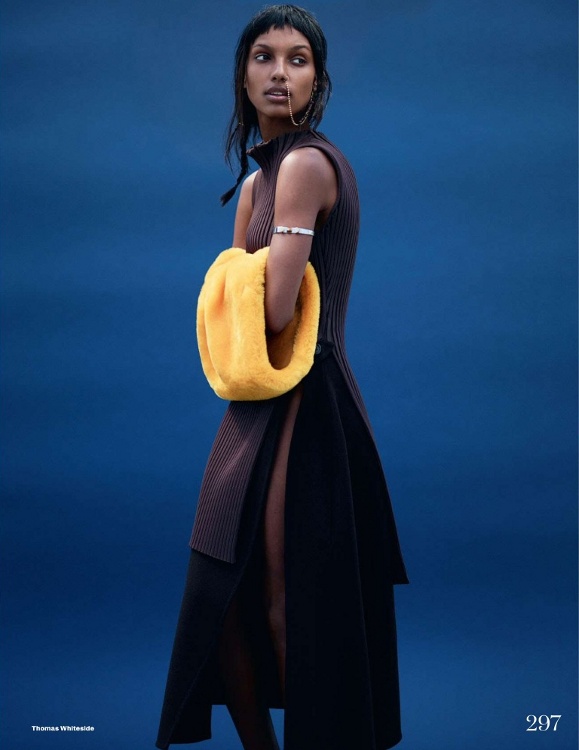 Jasmine Tookes, Black Fashion Models, Elle UK, Thomas Whiteside