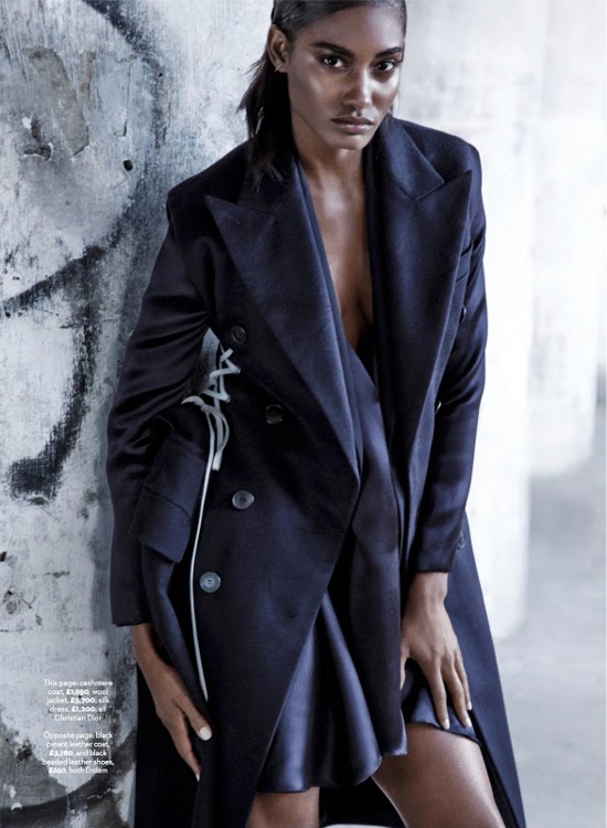 Melodie Monrose, Black Fashion Models, Marie Claire UK