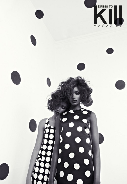 Milly & Annika, Black fashion Models, Dress To Kill, Shayne Laverdiere