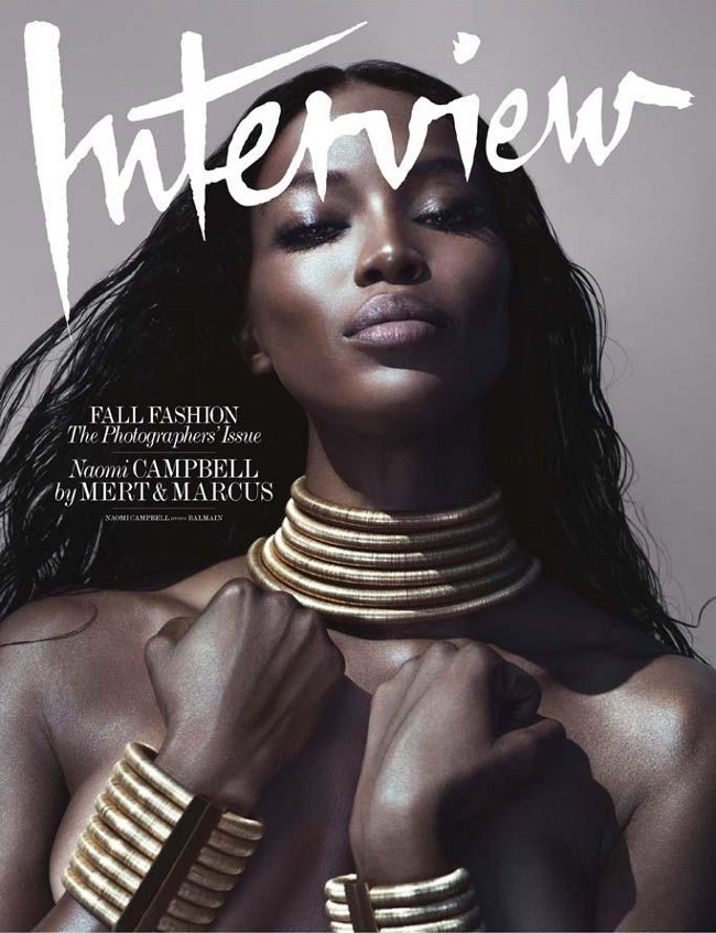 Naomi Campbell Interview Magazine September 2014