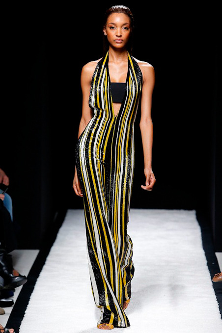 Black Fashion Models, Balmain Spring Summer 2015