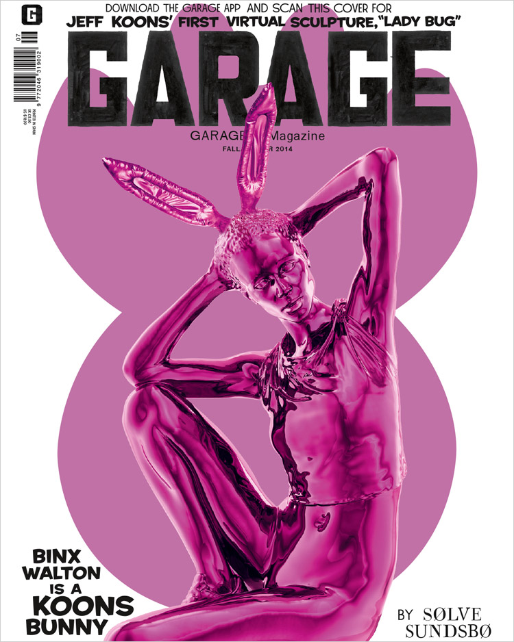 Binx Walton Garage Magazine Cover