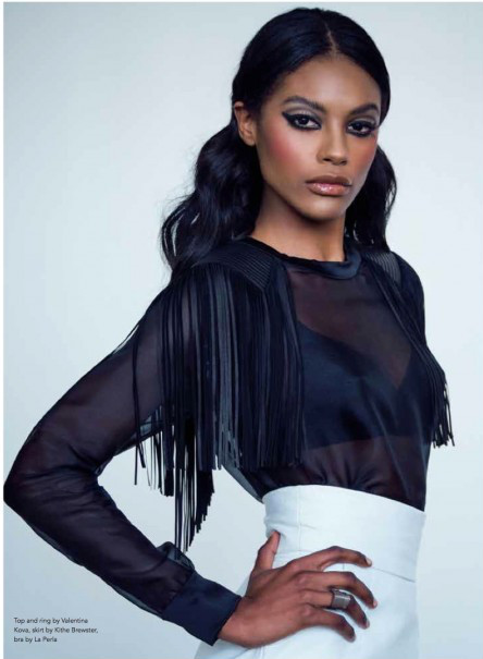 Sharam DIniz, Black Fashion Models, Ubkwist Magazine