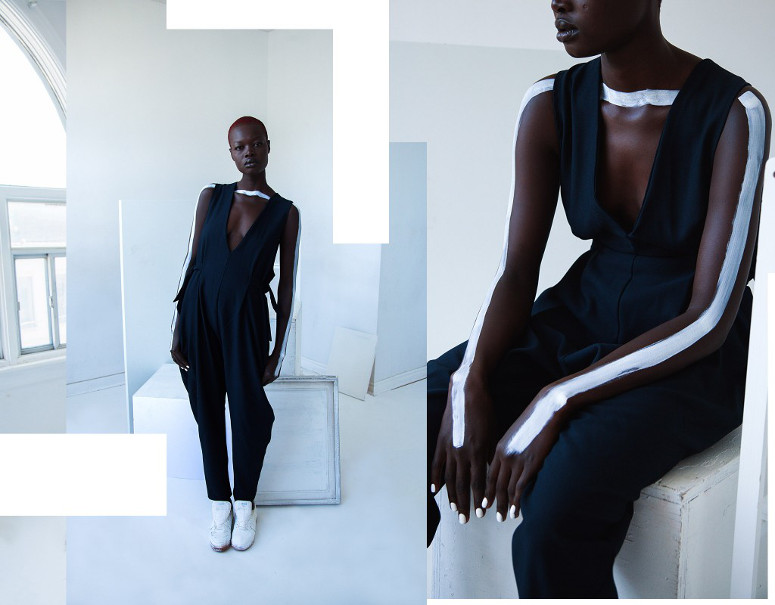 Aluad, Chasseur Magazine, Neva Wireko, Black Fashion Models