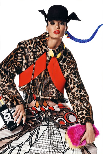 Joan Smalls, Vogue Japan, Giampaolo Sgura, Black Fashion Models