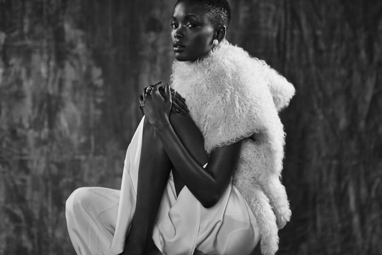 Flaviana Matata, Black Fashion Models, The Glamourai, Scott Brasher